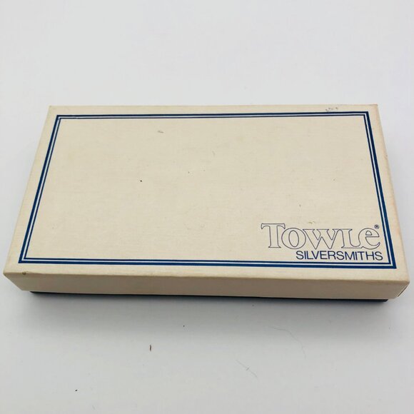 Towle Silversmiths 2 Pc. Baby Set "10" With Spoon & Fork - Picture 3 of 4